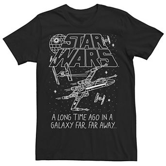 Men's Star Wars Far Far Away Sketch Tee