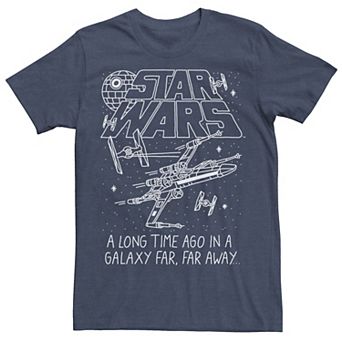Men's Star Wars Far Far Away Sketch Tee