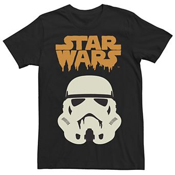 Men's Star Wars Stormtrooper Dripping Logo Halloween Tee