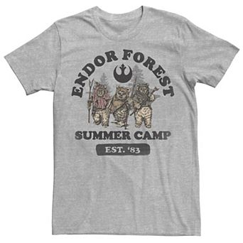 Men's Star Wars Endor Forest Summer Camp Tee