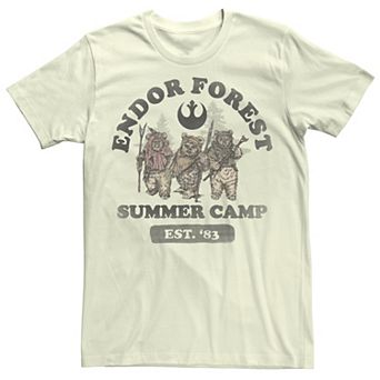 Men's Star Wars Endor Forest Summer Camp Tee