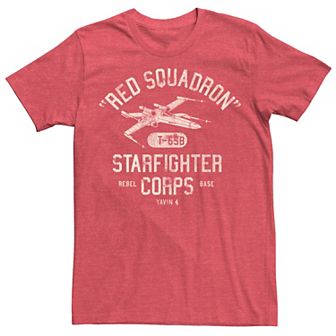 Men's Star Wars Rebel X-Wing Starfighter Corps Collegiate Tee
