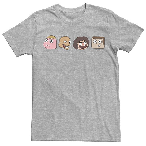 Men's Cartoon Network Clarence And Friends Portrait Line-Up Tee