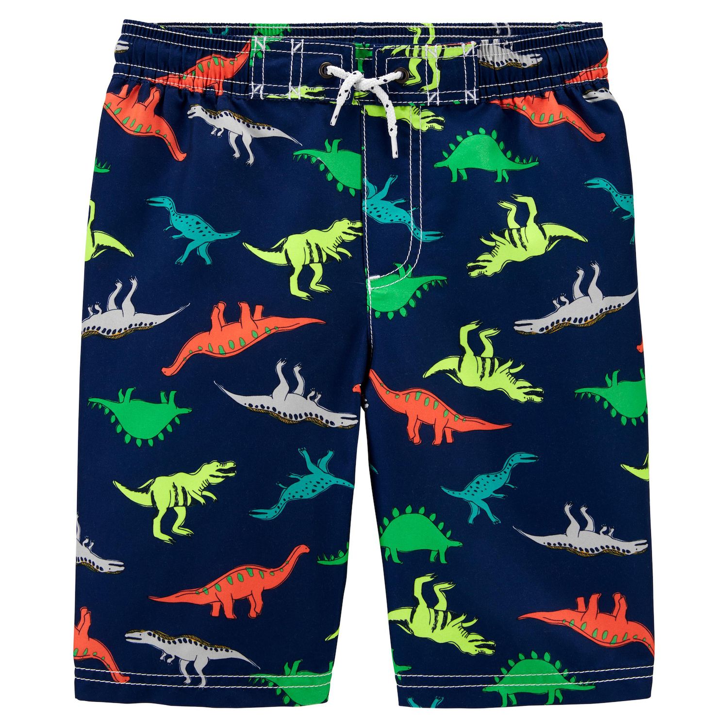 boys dinosaur swim trunks