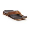 REEF Leather Ortho-Spring Men's Flip Flop Sandals