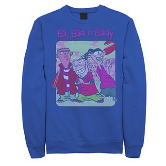 Men's Cartoon Network Ed, Edd & Eddy Distressed Poster Sweatshirt