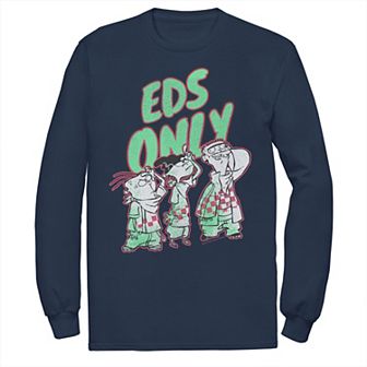 Men's Ed, Edd & Eddy Eds Only Portrait Long Sleeve Tee