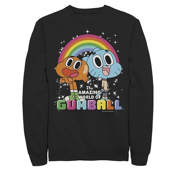 Men's Cartoon Network Gumball u0026 Darwin Watterson Best Friends Sweatshirt
