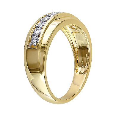 Men's Stella Grace 10k Gold 1/2 Carat T.W. Diamond Ring