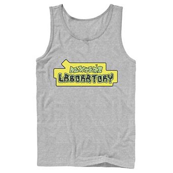 Men's Cartoon Network Dexter's Laboratory Original Logo Tank Top