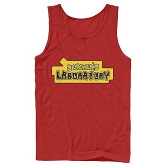 Men's Cartoon Network Dexter's Laboratory Original Logo Tank Top