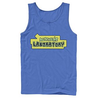 Men's Cartoon Network Dexter's Laboratory Original Logo Tank Top