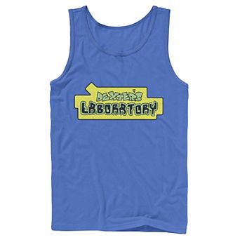 Men's Cartoon Network Dexter's Laboratory Original Logo Tank Top