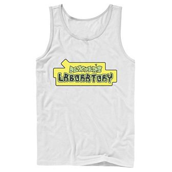 Men's Cartoon Network Dexter's Laboratory Original Logo Tank Top