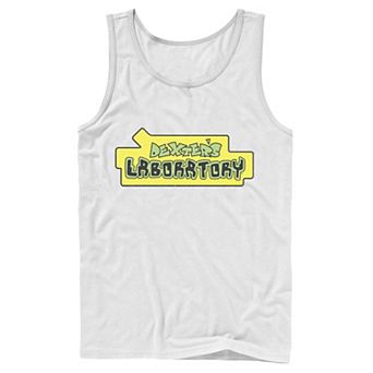 Men's Cartoon Network Dexter's Laboratory Original Logo Tank Top
