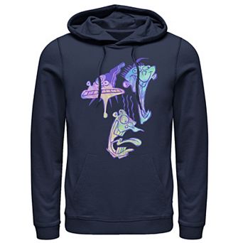 Men's Cartoon Network Ed, Edd & Eddy Trippy Laughing Head Shots Hoodie