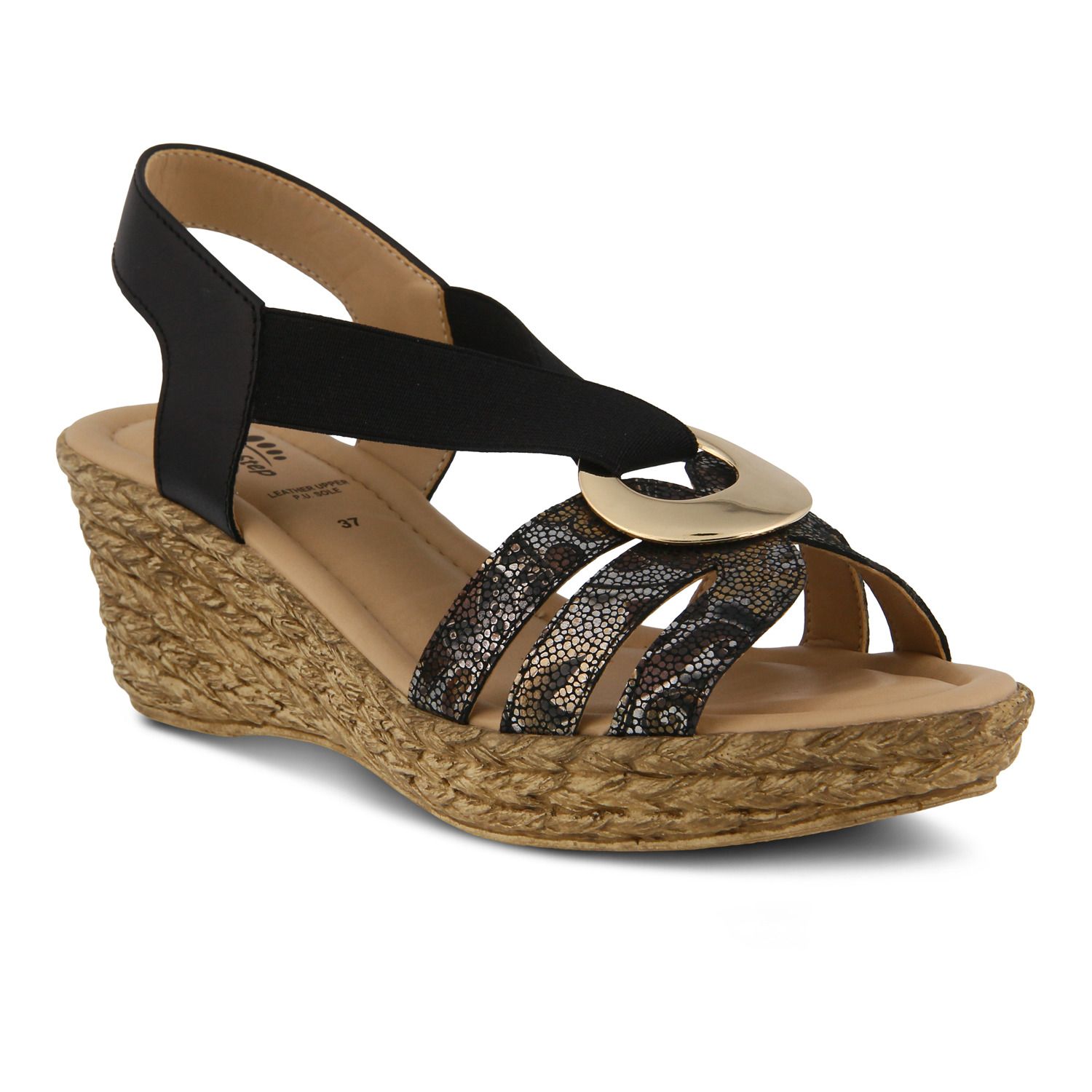 spring step wedge sandals