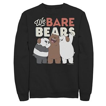 Men's Cartoon Network We Bare Bears Group Portrait Fleece