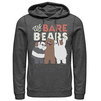 Men's Cartoon Network We Bare Bears Group Portrait Hoodie