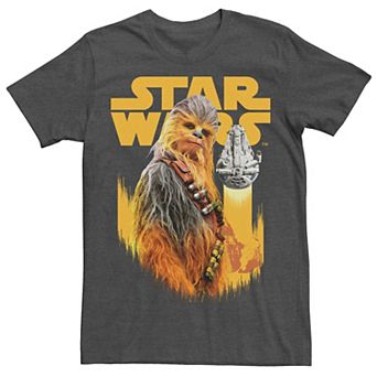Men's Star Wars Han Solo Movie Chewie Grungy Intro Tee