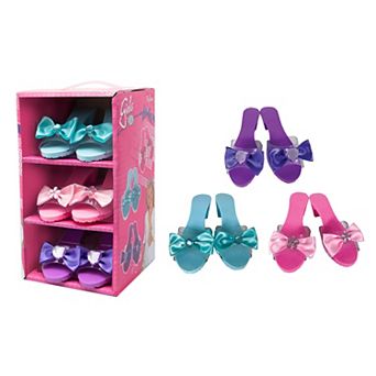 Toddler Girl Princess Shoe Set, 3 Pairs
