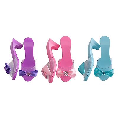 open lace back dress Amazon.com: 3-Pack Princess Shoe Set - Dress Up Royalty Kids Heels Slip On  Shoes - Pastel Colored Princess Dress Up Shoes, Pretend Play High Heels For  Kids main image 1