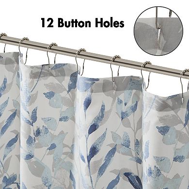 Madison Park Essentials Thelma Botanical Printed Shower Curtain