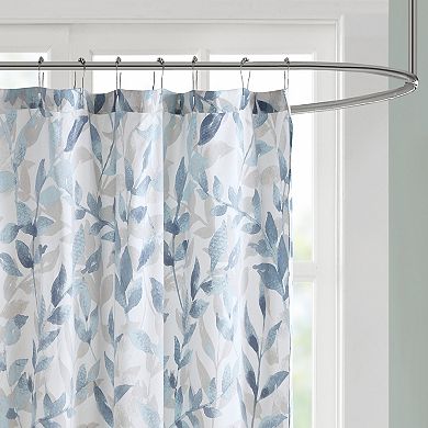 Madison Park Essentials Thelma Botanical Printed Shower Curtain