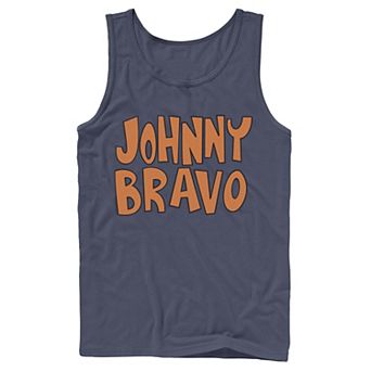 Men's Cartoon Network Johnny Bravo Logo Tank Top