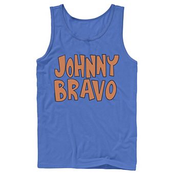 Men's Cartoon Network Johnny Bravo Logo Tank Top