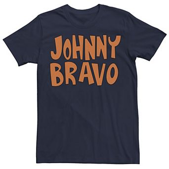 Men's Cartoon Network Johnny Bravo Logo Tee