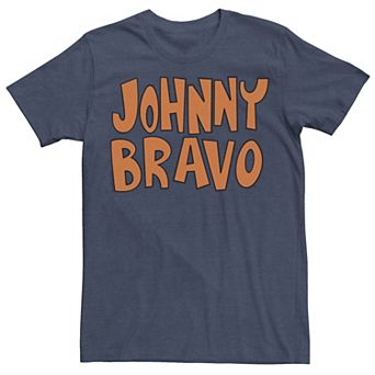 Men's Cartoon Network Johnny Bravo Logo Tee