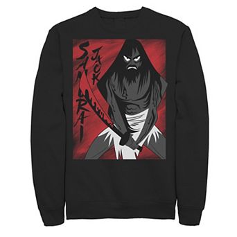 Men's Cartoon Network Samurai Jack Seeing Red Vengeance Is Near Sweatshirt