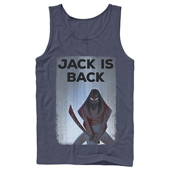 Men's Cartoon Network Samurai Jack The Jack Is Back Rainwaters Tank Top