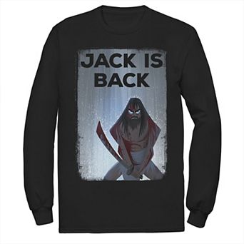 Men's Cartoon Network Samurai Jack The Jack Is Back Rainwaters Long Sleeve Tee