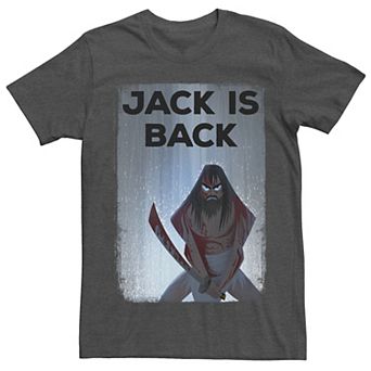 Men's Cartoon Network Samurai Jack Jack Is Back Rainwater Tee
