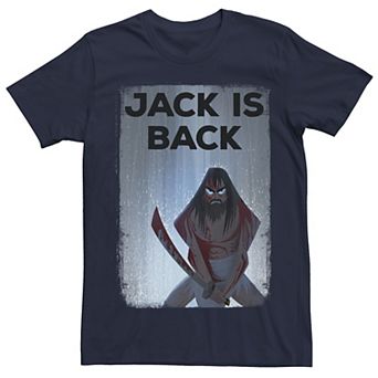 Men's Cartoon Network Samurai Jack Jack Is Back Rainwater Tee