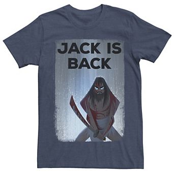 Men's Cartoon Network Samurai Jack Jack Is Back Rainwater Tee