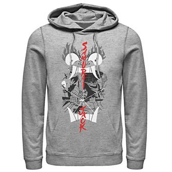 Men's CN Samurai Jack Aku Illustrated Storytelling Graphic Hoodie