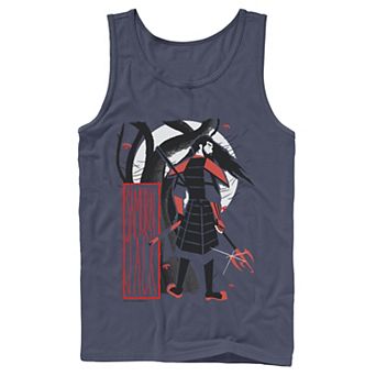 Men's Cartoon Network Samurai Jack Artistic Portrait Tank Top