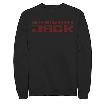 Men's Cartoon Network Samurai Jack Text Logo Sweatshirt