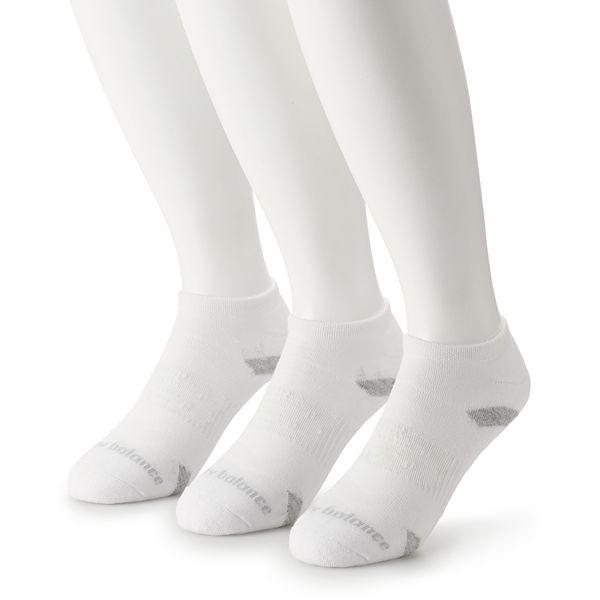 Men's New Balance® 3-pack Performance Cushioned No-Show Socks
