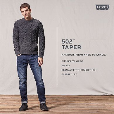Men's Levi's® 502™ Regular Taper-Fit Stretch Jeans