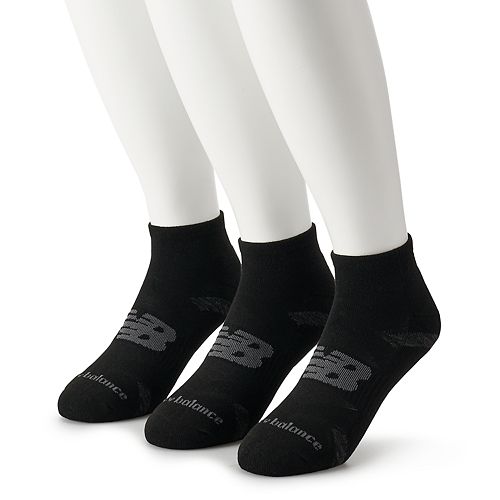 Men's New Balance® 3-pack Performance Cushioned Quarter Socks
