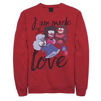 Men's Cartoon Network Steven Universe I Am Made Of Love Sweatshirt