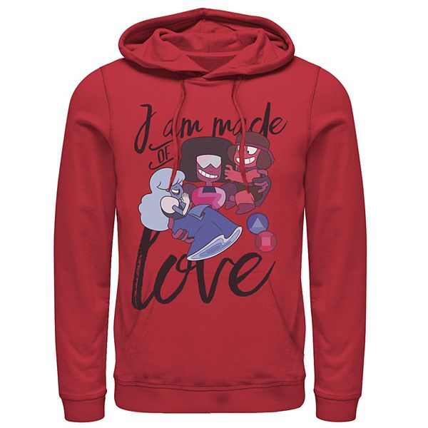Men's Cartoon Network Steven Universe I Am Made Of Love Hoodie