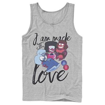 Men's Cartoon Network Steven Universe I Am Made Of Love Tank Top