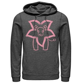 Men's Cartoon Network Steven Universe Flower Lion Outline Hoodie