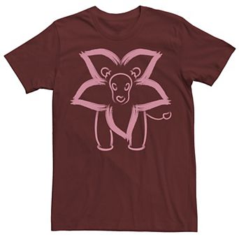 Men's Cartoon Network Steven Universe Flower Lion Outline Tee