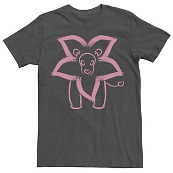 Men's Cartoon Network Steven Universe Flower Lion Outline Tee